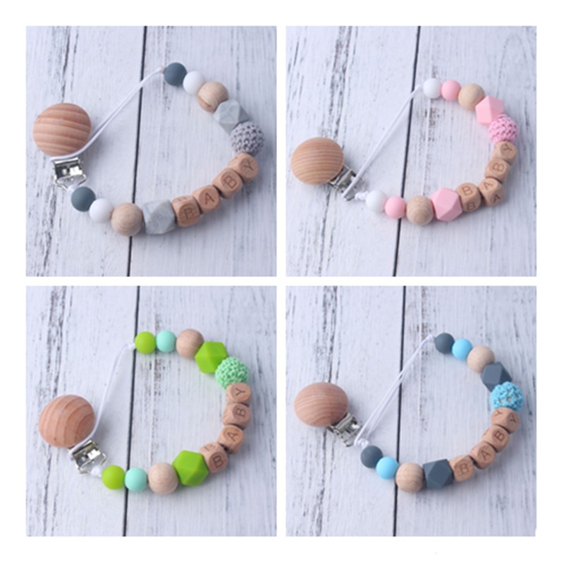 Kids Toys New Born - Neue Baby Schnuller Clips Personalisierte Name