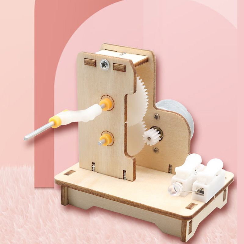 Science Experiment Kit - DIY Mini Handgenerator DIY Wissenschaftsexperiment Kit
