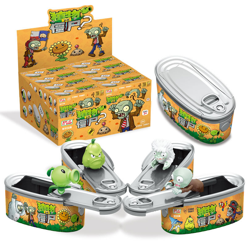 Kids Zombie Toys - Echte Pflanzen VS. Zombies Surprise Zip-Top