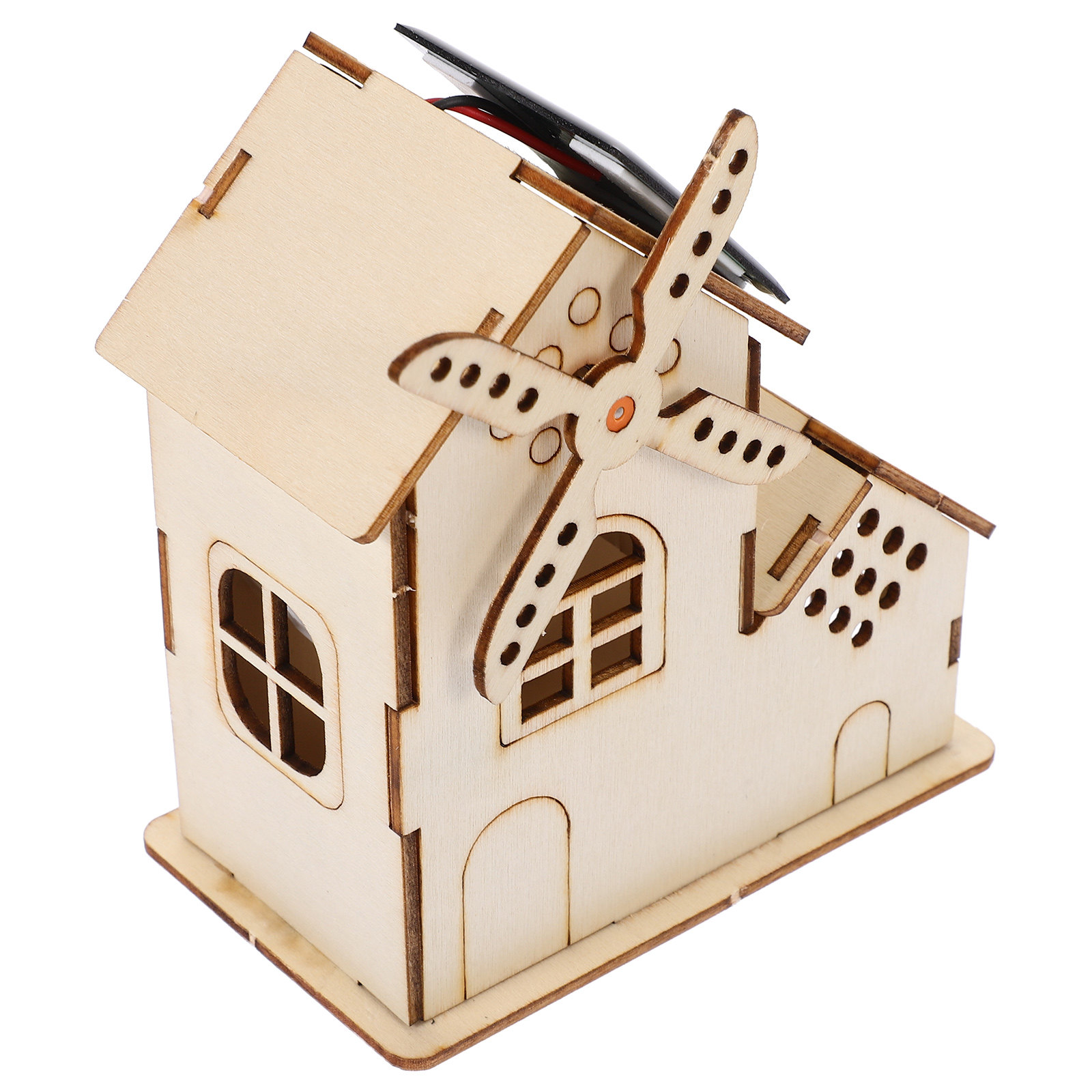 Science Experiment Kit - 1 Set Solar-Windmühlen-Bausatz Wissenschafts-Kit für Kinder