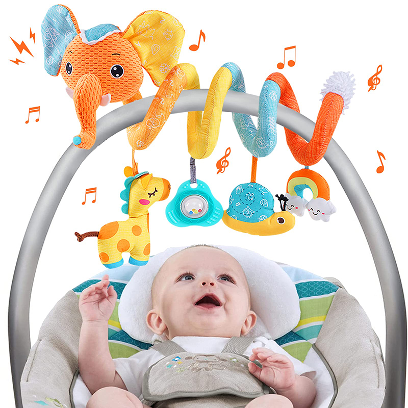 Kids Toys Elephant - Auto Sitz Spielzeug Infant Farbe Elefanten