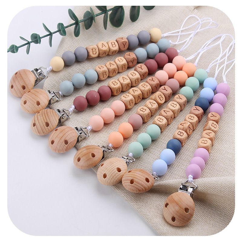 Kids Toys New Born - Neue Baby Schnuller Clips Personalisierte Name