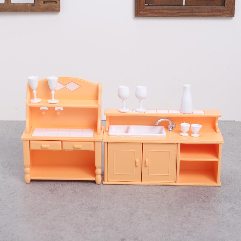 (.) 1 Set Puppenhaus-Küchenmöb – Dollhouse Furniture Set Bewertung und Preis