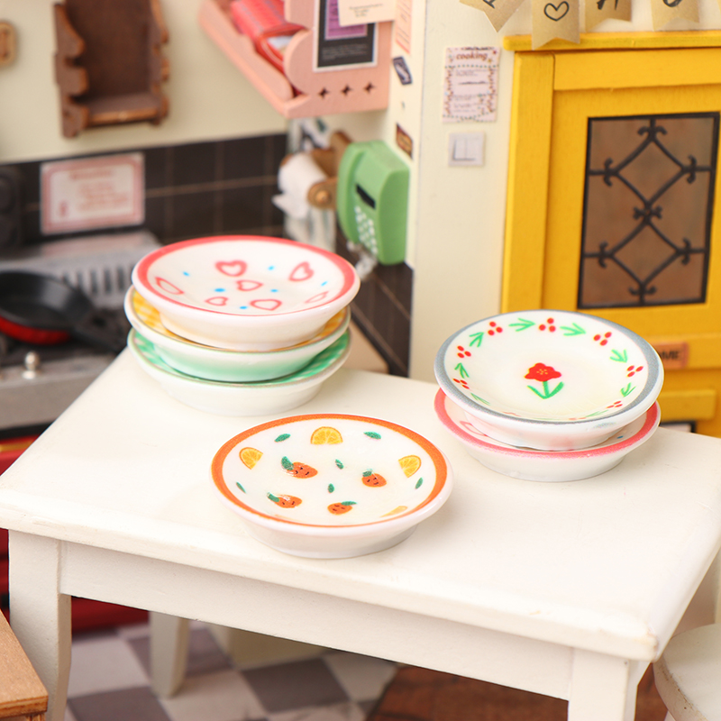 5Pcs 1/12 Puppenhaus Mini Plat – Dollhouse Furniture Set Bewertung und Preis