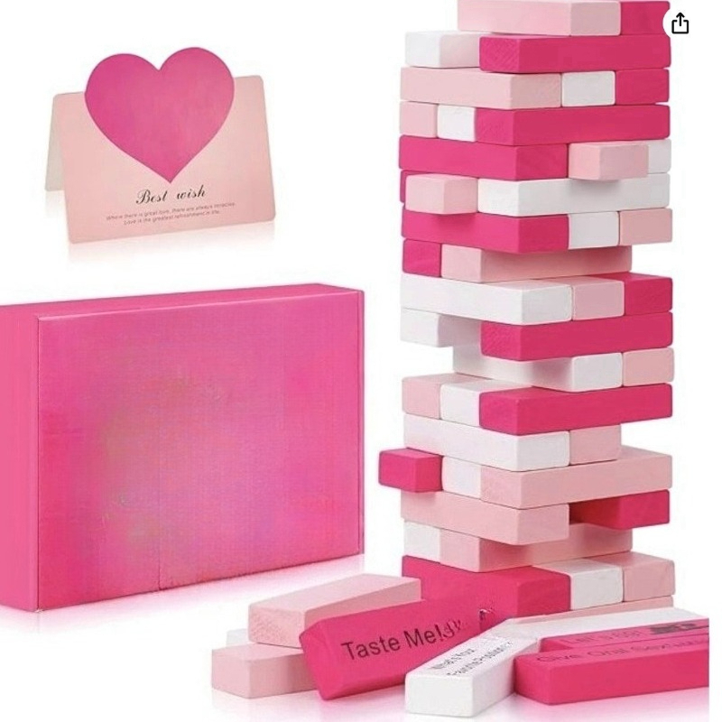 48-teiliges Sex-Blockspiel für – Wooden Blocks Stacking Bewertung und Preis