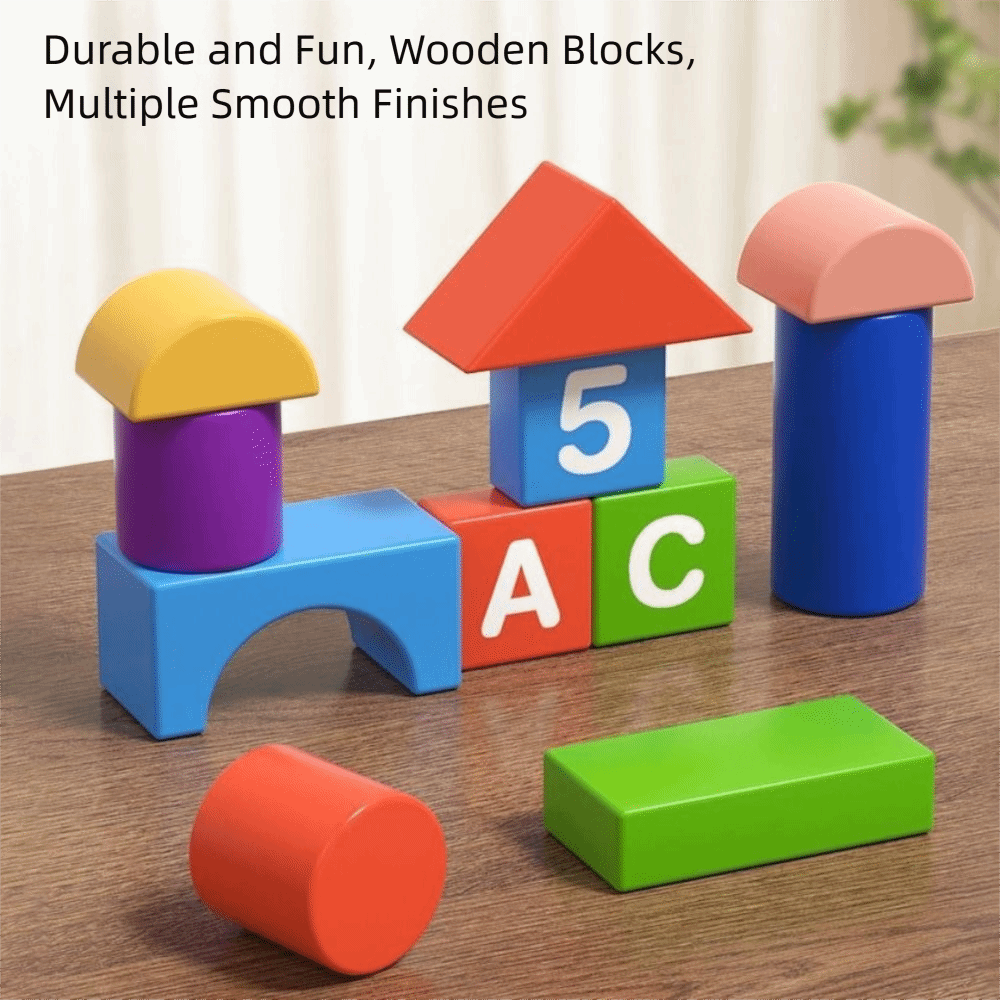 Holzbausteine für frühkindlich – Wooden Blocks Stacking Bewertung und Preis