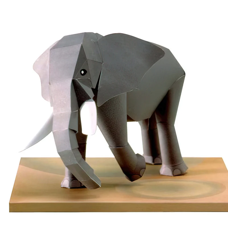Afrikanischer Elefant Origami  – Kids Toys Elephant Bewertung und Preis