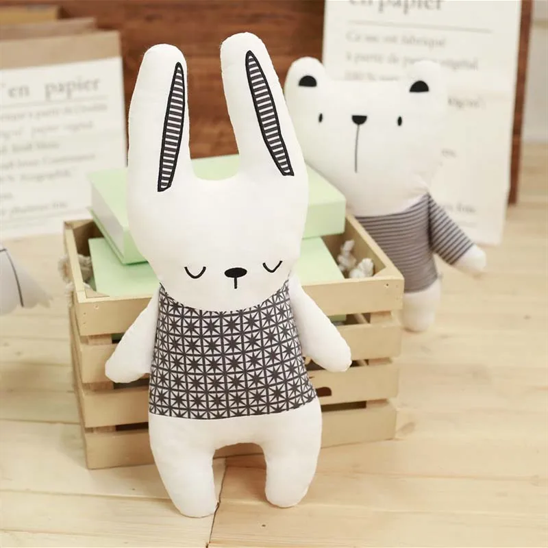 Baumwollgefüllte Puppe Hase Bä – Kids Toys New Born Bewertung und Preis
