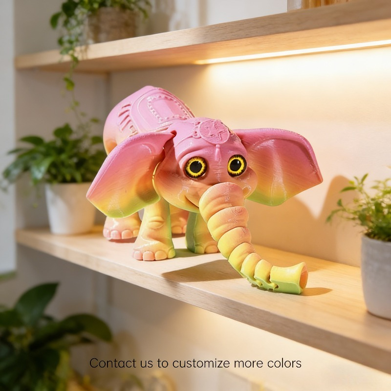 10CM 3D-Gedrucktes Elefantenmo – Kids Toys Elephant Bewertung und Preis