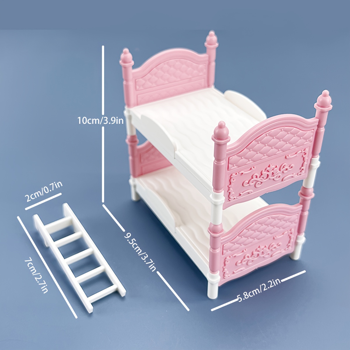 Miniatur-Puppenhaus Doppelbett – Dollhouse Furniture Set Bewertung und Preis