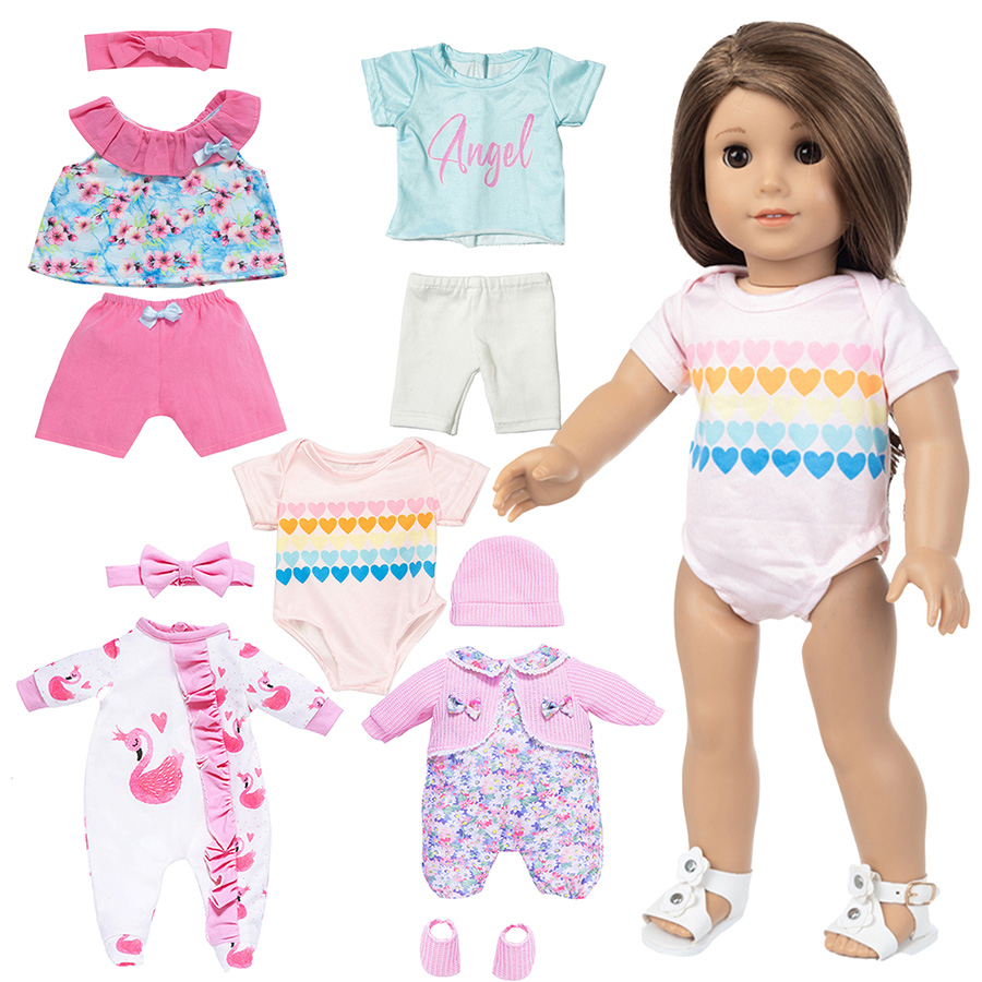 Puppenkleidung für 18-Zoll-Reb – Kids Toys New Born Bewertung und Preis