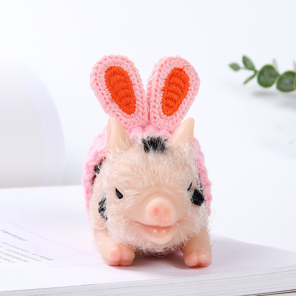 Silikon Mini Bauernhof Schwein – Kids Toys New Born Bewertung und Preis