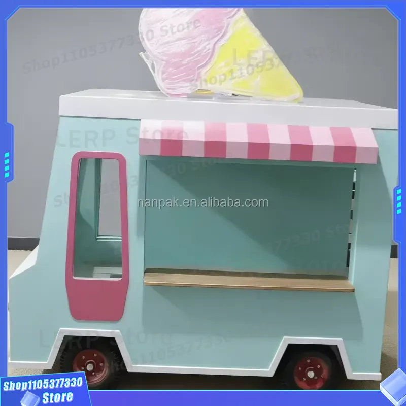 Holz-Eiswagen-Spielzeug mit Rä – Kids Toys Mall Bewertung und Preis