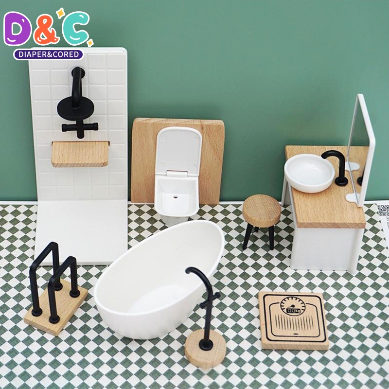 1:6/1:12 Puppenhaus Miniatur B – Dollhouse Furniture Set Bewertung und Preis