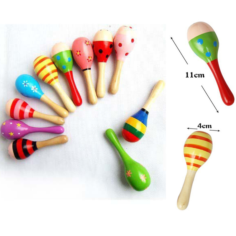 2 Stück bunte kleine Holzrasse – Kids Toys New Born Bewertung und Preis