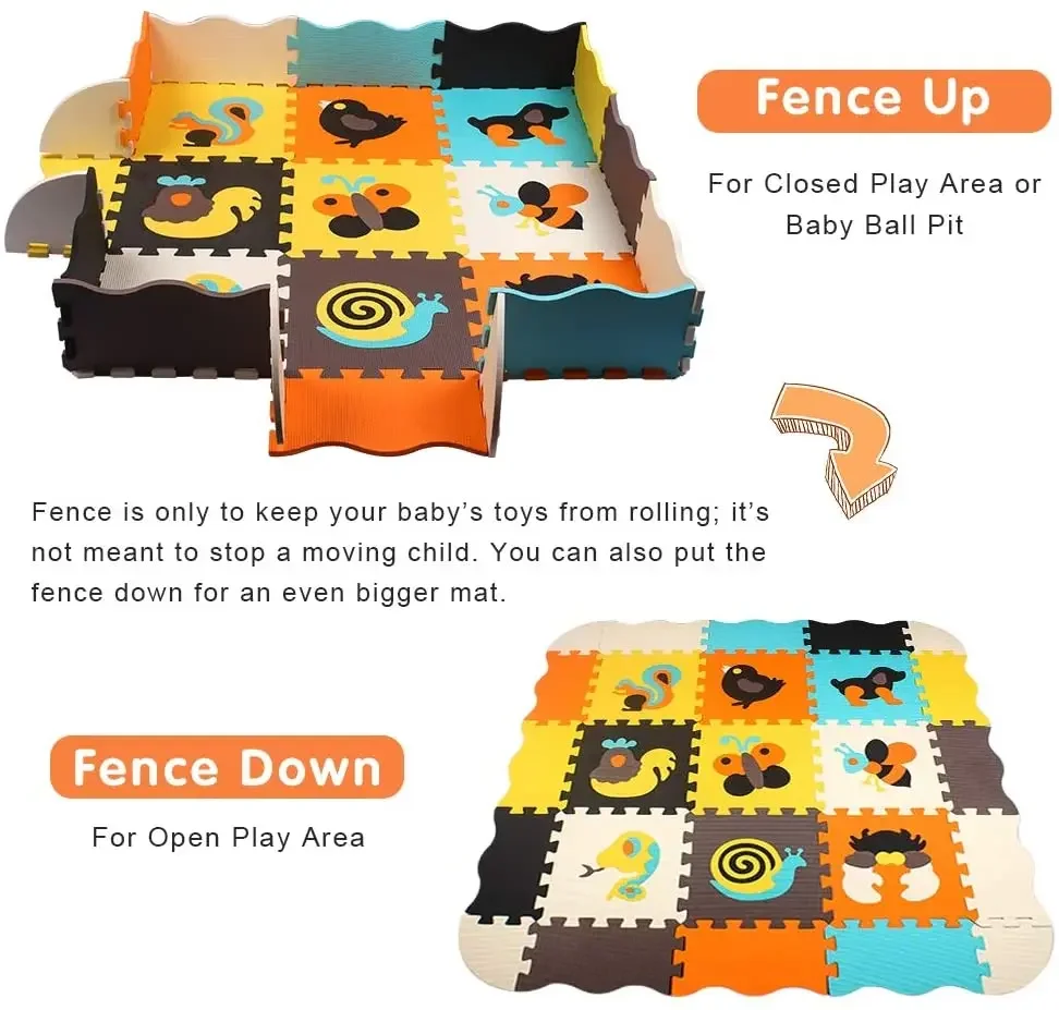 Tier Muster Baby Spielen Matte – Kids Yoga Toys Bewertung und Preis
