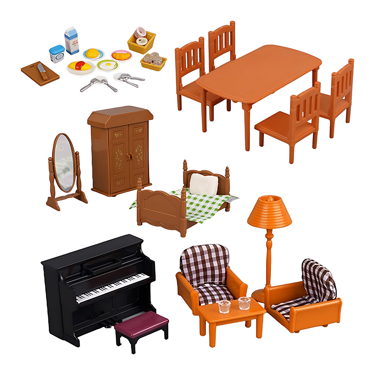 Miniatur-Möbel 1:12 Puppenhaus – Dollhouse Furniture Set Bewertung und Preis