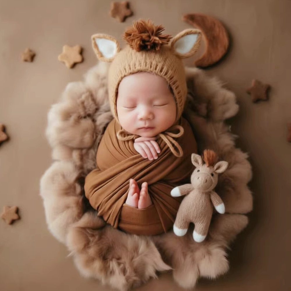 Gestrickte Pferdemütze mit Pup – Kids Toys New Born Bewertung und Preis