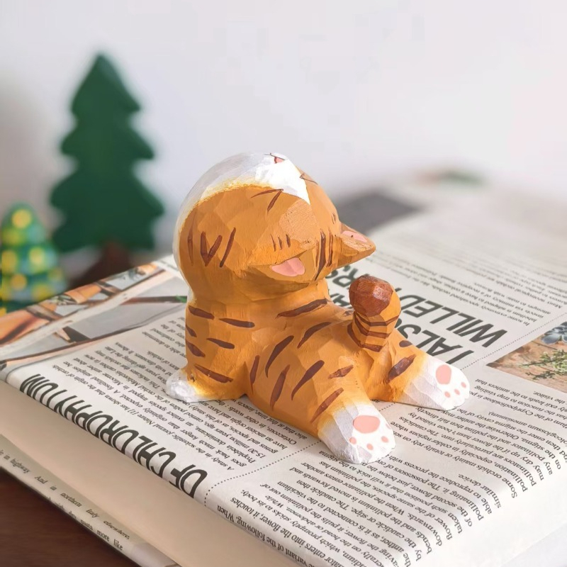 „Yoga Cat“ Handgefertigte hölz – Kids Yoga Toys Bewertung und Preis